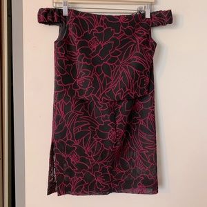 2 piece crop top and high waisted skirt. Worn once excellent condition
